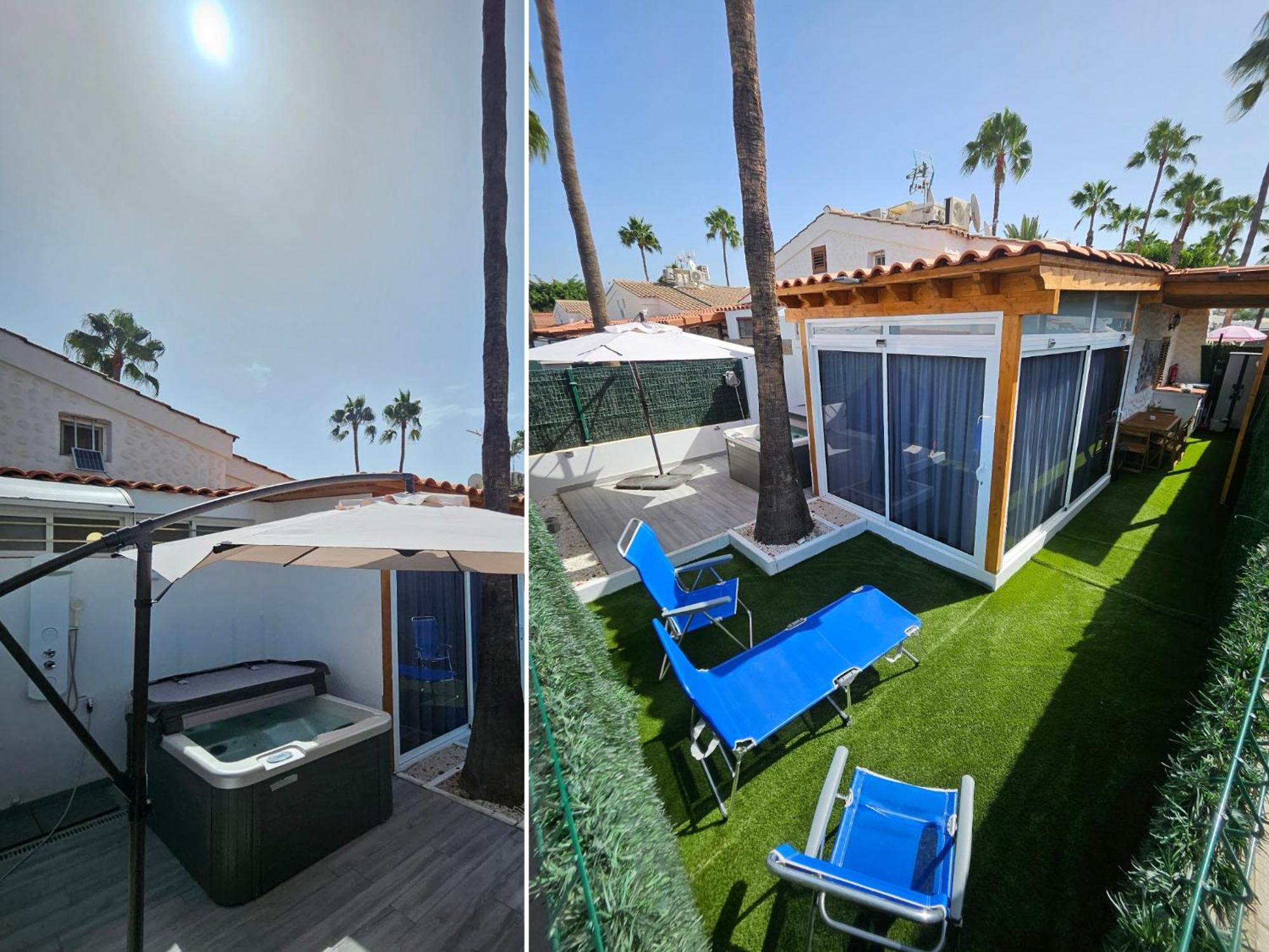 Luxury With Privacy And Jacuzzi By Canarias Prime Homes Chalet Maspalomas (Gran Canaria)